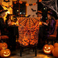 Halloween Dining Chair Slipcover Spooky Chair Back Covers Stretchable Washable Chair Protective Covers for Dining Room Kitchen Office Hotel Seat Decor - A - Size 1Pack