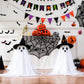 2pcs Halloween Decorations Indoor,Ghost Decor with String Lights Remote Control,Halloween Party Decorations,Spooky Ghost Light for Home Table Room Kitchen Office