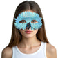 Owl Beak Face Mask Halfface Bird Face Cover for Masquerade Ball Party Halloween Mardi Gras Costumes Fancy Dress - Blue