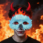 Owl Beak Face Mask Halfface Bird Face Cover for Masquerade Ball Party Halloween Mardi Gras Costumes Fancy Dress - Blue