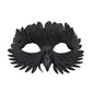 Owl Beak Face Mask Halfface Bird Face Cover for Masquerade Ball Party Halloween Mardi Gras Costumes Fancy Dress - Black