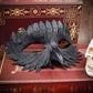 Owl Beak Face Mask Halfface Bird Face Cover for Masquerade Ball Party Halloween Mardi Gras Costumes Fancy Dress - Black