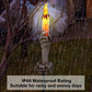 Halloween Pathway Lights, 5 Pack Candle Skull Hand Candle Holder, Waterproof Solar Halloween Led Lights, Indoor and Outdoor Party Home Garden Porch Decoration