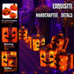 3 Pack Lighted Halloween Pumpkin Gift Boxes, 60 LED Battery Operated Jack O Lantern Decorations with Timer & 8 Modes