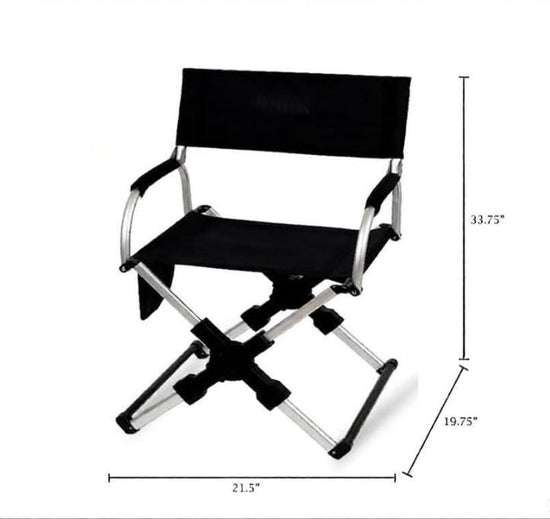 Portable Camping Chair with Carry Bag, Compact, Lightweight Collapsible Arm Chair for Outdoor Camping, Sports, Tailgates, Beach, and Fishing; Supports up to 250lbs