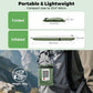 Inflatable Solar Camping Lantern, 23.6in LED Camping Light Tube USB Rechargeable Tent Light, Foldable, with Power Bank Function, Waterproof for Hurricane Power Outages Camping Hiking