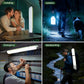 Inflatable Solar Camping Lantern, 23.6in LED Camping Light Tube USB Rechargeable Tent Light, Foldable, with Power Bank Function, Waterproof for Hurricane Power Outages Camping Hiking