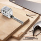 Hollow Retractable Tape Measure 7.5m Tape Measure Stainless Steel Tape Measure - Silver - Size 7.5m*25mm