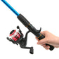 Beginner Fishing Set Fishing Tackles Including Reel Telescopic Rod Float Baits Hook Connector Landing Net & Storage Bag Rod - Red Set - Size 1 Pack