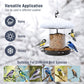 Metal Roof Bird Feeder - Chew Proof for Outdoor Hanging Wild Bird Seeds