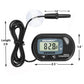 Aquarium Thermometer, Fish Tank Thermometer, Digital Temperature Test, with Large LCD Display (1 Pack)