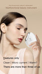 Rechargeable Facial Massager Smart Color Light Facial Toning Hot