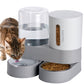 Cat Automatic Feeder Cat Water Dispenser Pet Feeding Set Cat Food Dispenser