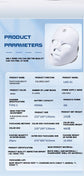 LED Facial Mask Skin Rejuvenation Anti-Aging LED Therapy Skincare Device