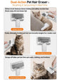Pet Grooming Vacuum Dog Grooming Vacuum Cat Hair Removal Tool Slicker Brush Set