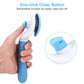Self-Cleaning Pet Brush Pet Grooming Brush Remove Loose Undercoat Pet Massage - Pink - Size 7.7in