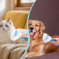 Self-Cleaning Pet Brush Pet Grooming Brush Remove Loose Undercoat Pet Massage - Pink - Size 7.7in