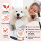 Tear Stain Remover Kit for Dogs & Cats with Tear Stain Comb, Tear Stain Balm, Eye Cotton Pads, Pro Powder Brush Gently Remove Tear Stain, Eye Debris, Discharge, Mucus Secretions