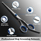 Dog Grooming Scissors Cat Grooming Scissors 4-In-1 Grooming Set Pet Grooming - Red