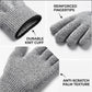 Cat Grooming Gloves Pet Handling Gloves Anti-Scratch Gloves Cat Nail Trimming - Red - Size 15.7in