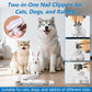 Pet Nail Clipper Cat Nail Clipper Dog Nail Clipper Nail Grinder LED Nail