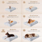 Fluffy Dog Crate Bed for Extra Large Dogs, Plush Faux Fur Pad, Calming Anti Anxiety XL Bed for Crate, Washable Soft Warm Dog Mat with Non-Slip Bottom - Gray - Size 29.5"L x 20"W