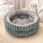 plush cat bed, cat comfort bed, anti-static cat bed, high quality cat bed, cat resting place, pet bed Australia, soft cat bed-White.