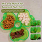 Dog Slow Feeder, Interactive Dog Puzzle Feeder for Enrichment adjustable difficulty, fixing strap, boredom relief, mental stimulation, slow eating, small medium dogs cats
