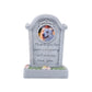 Pet Memorial Stone for Loss of Dog or Cat-Resin Dog Memorial Gifts with Flower Language Design-Heartfelt Pet Loss Sympathy Gift-Dog Passing Away Remembrance Keepsake - Gray - Size Angel heart