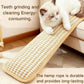 4PC Cat Toys Catnip Toys Interactive Cat Toys Catnip Kicker Soft Sisal Pillow Cat