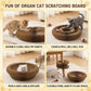 2-Pack Cat Toy Cat Scratching Board Collapsible Cat Toy Recyclable Cat Toy Interactive
