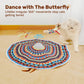 Cat Toy Interactive Spinning Cat Toy Butterfly Attachment Cat Toy Feather