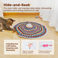 Cat Toy Interactive Spinning Cat Toy Butterfly Attachment Cat Toy Feather