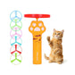 Cat Toy Dog Toy Rechargeable Disc Launcher Flying Spinners Interactive Pet