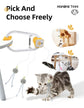 Interactive Cat Toy Electric Cat Teaser Remote Control Cat Toy Door Clip Cat