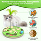 cat toy, 3-in-1 cat treat feeder, cat puzzle toy, trackball cat toy, feather teaser cat toy, slow-feeder cat toy, cat mental stimulation toy, indoor cat toy Australia, interactive cat puzzle