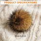 Cat Toys Furry Pom-Pom Toys Durable Cat Toys Indoor Cat Toys Cat Playtime