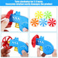 18 Pieces Interactive Cat Fetch Tracking Toys With 5 Colors Flying Propellers for Indoor Pet Kitty Training Chasing，Random color