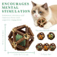 3-Piece Indoor Cat Toys Natural Catnip Toys Kitten Toys Teeth Cleaning Cat Toys Natural