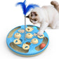 cat toy, 3-in-1 cat treat feeder, cat puzzle toy, trackball cat toy, feather teaser cat toy, slow-feeder cat toy, cat mental stimulation toy, indoor cat toy Australia, interactive cat puzzle
