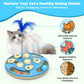 cat toy, 3-in-1 cat treat feeder, cat puzzle toy, trackball cat toy, feather teaser cat toy, slow-feeder cat toy, cat mental stimulation toy, indoor cat toy Australia, interactive cat puzzle