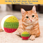 Cat Toys Hand-Crocheted Cat Balls Cat Balls With Bells Indoor Cat Toys Cat Play，Pack of 6，Random color