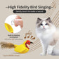 2-Pack Cat Toys Interactive Cat Toys Bird Shaped Cat Toys Cat Toys With Chirping Sound，Random color