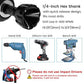 2Pcs Deburring Chamfer Tool, External Burr Remover with Carbide Blade, Fits 1/8" to 3/4" (3-20mm) Hex Shank Drill Bit