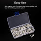 BN200pcs Tubular BN Crimp Terminals and HS-40J Crimping Pliers Set
