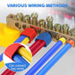 TE 1200PCS Double Wire Ferrule Terminals Kit Pre-Insulated Crimp Connector Set