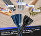 4Pcs Bolt Deburring Tool, External Chamfer Tool with Tungsten Carbide Blade for Removing Burr & Repairing Damaged Threads, Fits 1/8" to 1" (3-25mm), Hex Shank for Drill Use