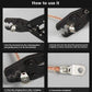 70pcs SC Series Crimp Terminals, Open Barrel Wire Lugs, Boxed Bare Copper Connectors