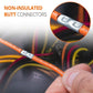 200PCS BN Copper Intermediate Connecting Terminals Cold-Pressed Terminals Copper Tubes