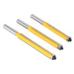 4 Pcs Profession Flush Trim Router Bit Set Bearing 8mm Shaft 12.7mm For Edging Copying Woodworking Plywood Trimming Flush Trim Cutter With Closed Bearing
